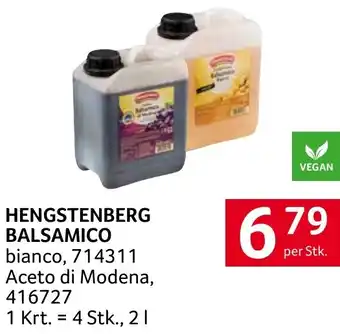 Transgourmet Hengstenberg balsamico Angebot