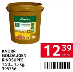 Transgourmet Knorr goldaugen rindsuppe Angebot