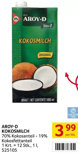 Transgourmet Aroy-d kokosmilch Angebot