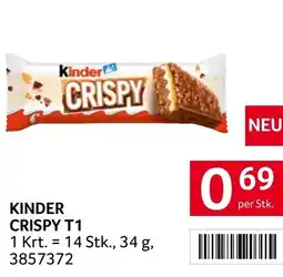 Transgourmet Kinder crispy t1 Angebot