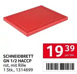 Transgourmet Schneidbrett gn 1/2 haccp Angebot
