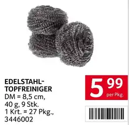 Transgourmet Edelstahl- topfreiniger Angebot