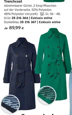 Tchibo Eduscho Trenchcoat Angebot