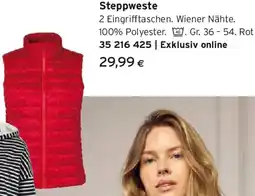 Tchibo Eduscho Steppweste Angebot