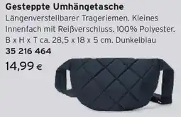 Tchibo Eduscho Gesteppte Umhängetasche Angebot