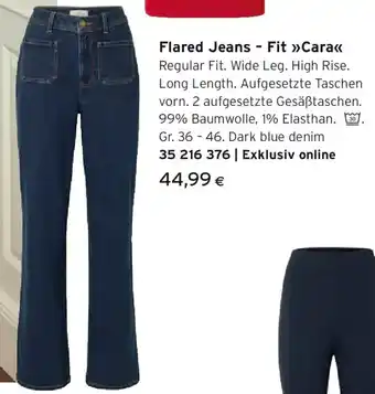 Flared Jeans - Fit >>Cara<<