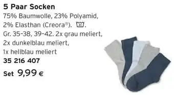 Tchibo Eduscho 5 Paar Socken Angebot
