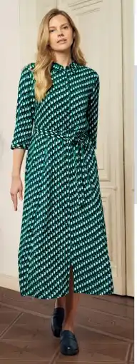 Tchibo Eduscho Bedrucktes Hemdblusenkleid Angebot