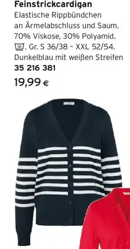 Tchibo Eduscho Feinstrickcardigan Angebot