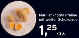 Tchibo Eduscho Marillenknödel-Praline mit weißer Schokolade Angebot