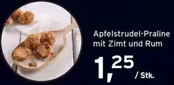 Tchibo Eduscho Apfelstrudel-Praline mit Zimt und Rum Angebot