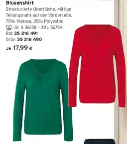 Tchibo Eduscho Blusenshirt Angebot