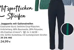 Tchibo Eduscho Joggpants mit Gallonstreifen Angebot