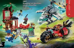 Lego Showdown am Baumhaus mit dem Ninja-Bike Angebot