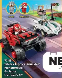 Lego Silvers Auto vs. Knuckles' Monstertruck Angebot