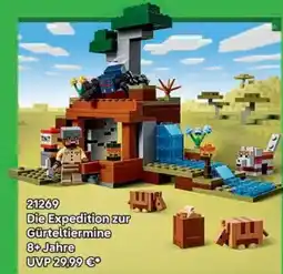 Lego Die Expedition zur Gürteltiermine Angebot