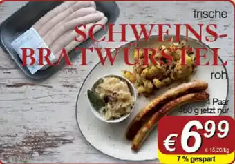 Schweins- bratwurstel