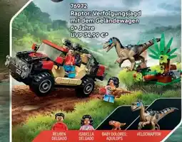 Lego Raptor: Verfolgungsjagd mit dem Geländewagen Angebot