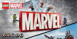 Lego MARVEL Logo & Minifiguren Angebot
