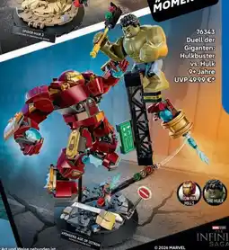 Lego Duell der Giganten: Hulkbuster vs. Hulk Angebot