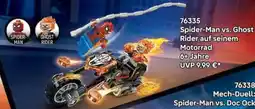 Lego Spider-Man vs. Ghost Rider auf seinem Motorrad Angebot
