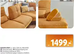 Polstermöbel Fischer ECKSOFA STOFF Angebot