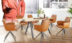 Polstermöbel Fischer Esstisch mit platte eiche rustikal Angebot