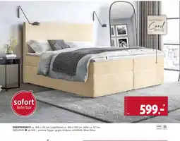 Polstermöbel Fischer Boxspringbett Angebot