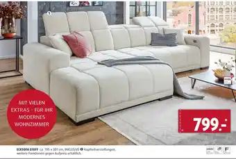 Ecksofa stoff