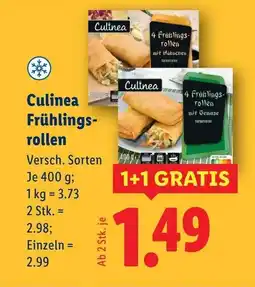 Lidl Frühlings- rollen Angebot