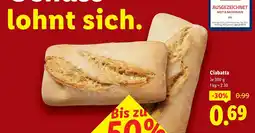 Lidl Ciabatta Angebot