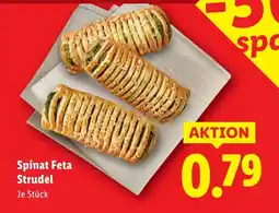 Lidl Spinat Feta Strudel Angebot
