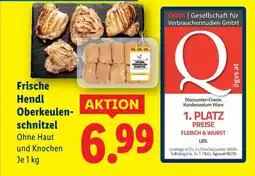 Lidl Hendl Oberkeulen- schnitzel Angebot