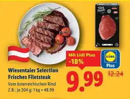 Lidl Frisches Filetsteak Angebot