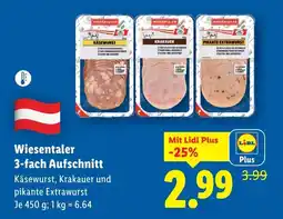 Lidl 3-fach Aufschnitt Angebot