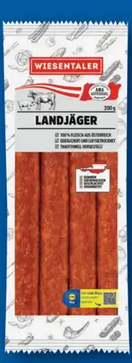 Lidl Wiesentaler Landjäger Salami Angebot