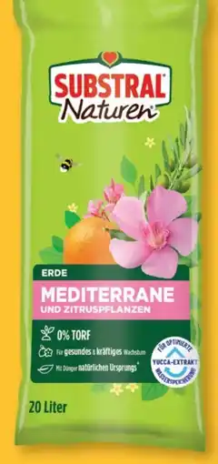 Lidl Substral Naturen Erde Mediterrane und Zitruspflanzen Angebot
