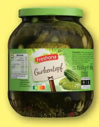 Lidl Freshona Gurkentopf Angebot
