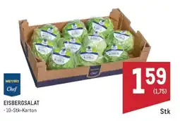 Metro Eisbergsalat Angebot