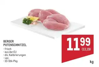 Berger Putenschnitzel