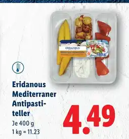 Lidl Mediterraner Antipasti- teller Angebot