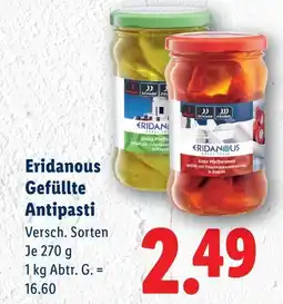 Lidl Gefüllte Antipasti Angebot