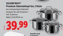 Lidl Premium-Edelstahltopf-Set Angebot