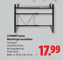 Lidl Metallregal ausziehbar Angebot