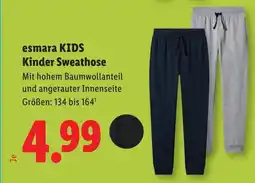 Lidl Kinder Sweathose Angebot