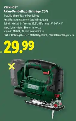 Lidl Akku-Pendelhubstichsäge, Angebot