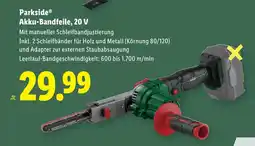 Lidl Akku-Bandfeile, Angebot