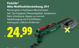 Lidl Akku-Multifunktionswerkzeug, Angebot