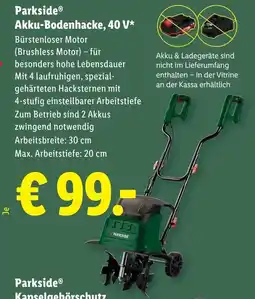 Lidl Akku-Bodenhacke, Angebot