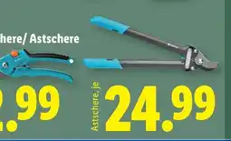 Lidl Astschere Angebot